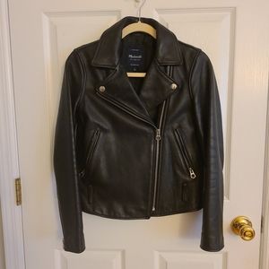 Madewell leather jacket